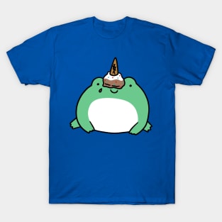 Upside Down Icecream Cone Frog T-Shirt